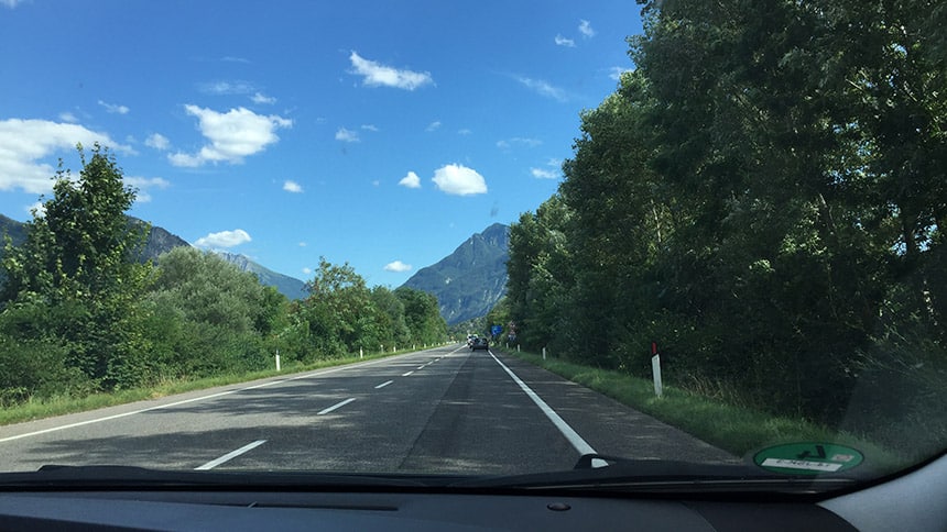reizen naar slovenie auto